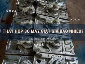 thay hộp số máy giặt
